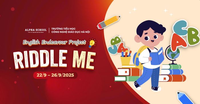 KHỞI ĐỘNG NÃO BỘ VỚI CHUYẾN PHIÊU LƯU RIDDLE ME