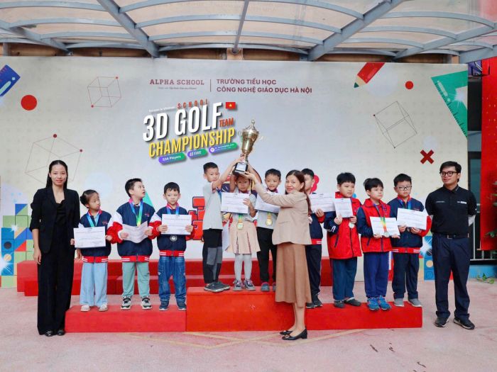 GIẢI GOLF 3D ĐỒNG ĐỘI TRƯỜNG HỌC 2024 TẠI ALPHA CGD - CỘT MỐC TIÊN PHONG CHO GIÁO DỤC GOLF VIỆT NAM