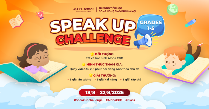 SPEAK UP CHALLENGE 2025 - SẴN SÀNG CHINH PHỤC THỬ THÁCH