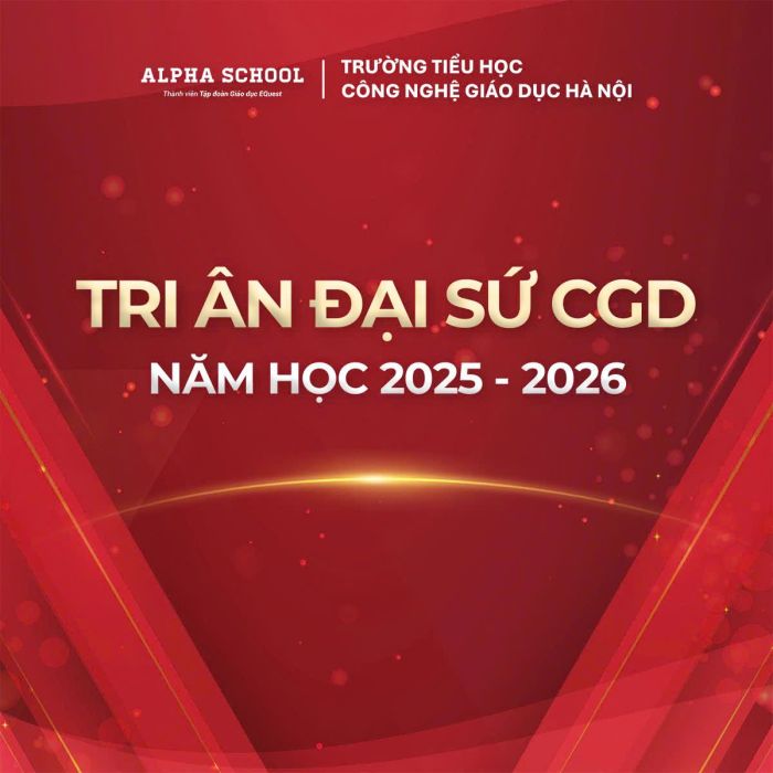 TRI ÂN ĐẠI SỨ ALPHA CGD